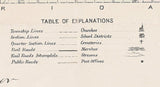 1886 Map of Decatur County Kansas