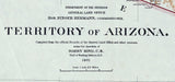 1901 Map of Arizona Territory