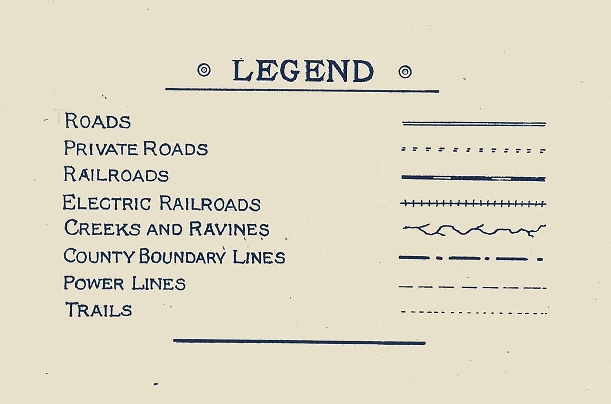 1913 Map of Sacramento County California
