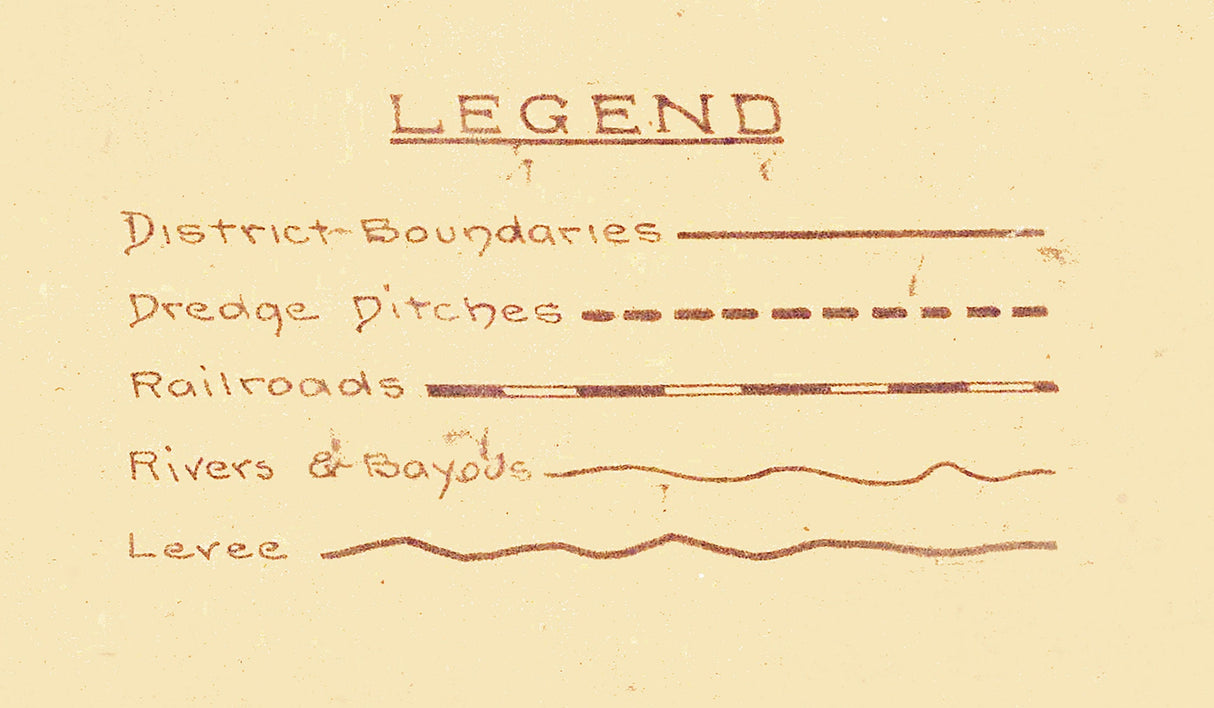 1915 Map of Coahoma County Mississippi