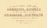 1915 Map of Coahoma County Mississippi