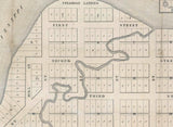 1800s Map of Fremont Wright County Minnesota