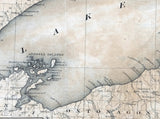 1867 Map of Lake Superior