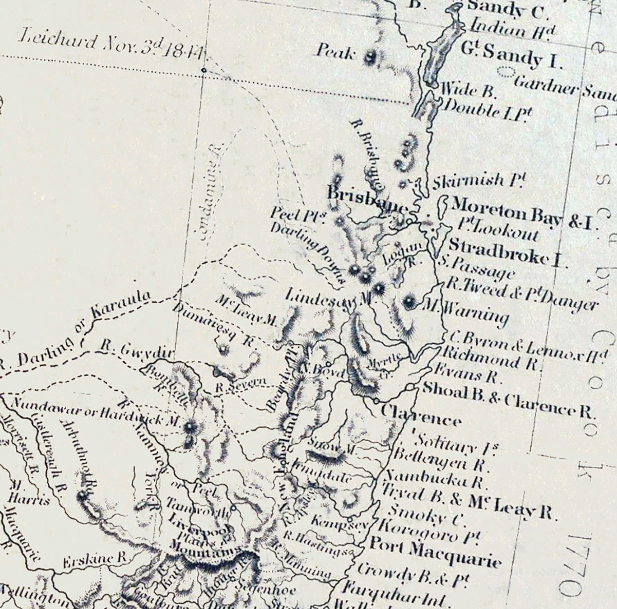 1846 Map of Australia