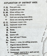 1883 Map of Inyo County California