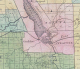 1829 Map of Onondaga County New York