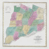 1829 Map of Otsego County New York