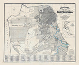 1873 Map of San Francisco County California