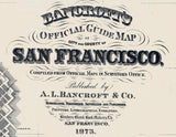 1873 Map of San Francisco County California