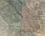 1874 Map of Alameda County California