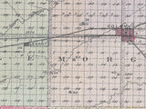 1883 Map of Thomas County Kansas