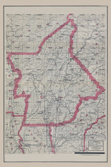 1914 Map of Butte County California