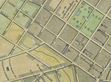 1830 Map of the City of New Haven Connecticut