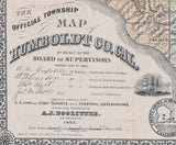 1865 Map of Humboldt County California