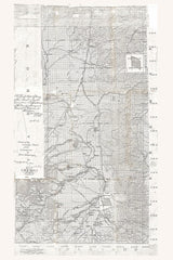 1890 Map of Albany County Wyoming