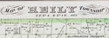 1875 Map of Reily Township Butler County Ohio