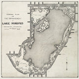 1913 Map of Lake Nokomis Hennepin County Minnesota