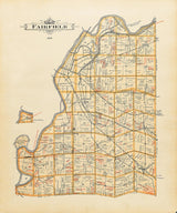 1914 Map of Fairfield Township Butler County Ohio