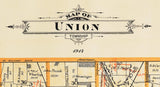 1914 Map of Union Township Butler County Ohio