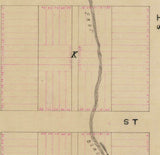 1881 Map of Hidalgo Gunnison County Colorado