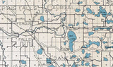 1920 Map of Ottertail County Minnesota