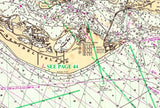 1996 Nautical Chart Map of Sanibel Island Florida Region