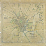 1830 Map of the City of New Haven Connecticut
