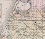 1865 Map of Humboldt County California