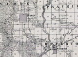 1875 Map of Fremont County Iowa