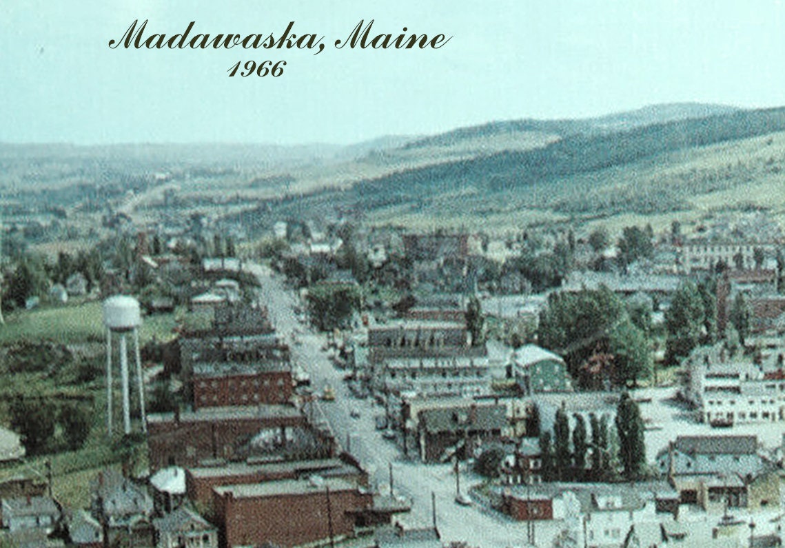 1966 Panoramic of Madawaska Maine