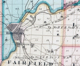 1875 Map of Butler County Ohio