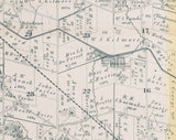 1875 Map of Fairfield Township Butler County Ohio