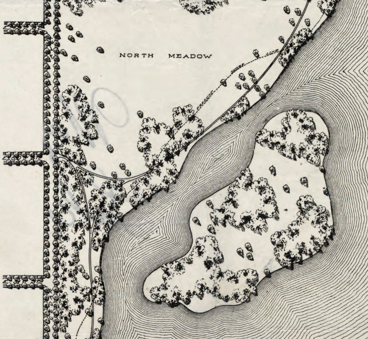 1913 Map of Lake Nokomis Hennepin County Minnesota