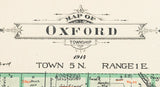 1914 Map of Oxford Township Butler County Ohio
