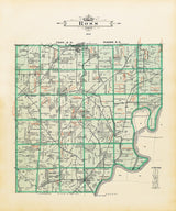 1914 Map of Ross Township Butler County Ohio