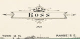1914 Map of Ross Township Butler County Ohio