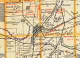 1914 Map of Union Township Butler County Ohio