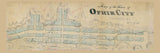 1800s Town Map of Ophir City Tooele County Utah