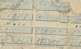 1800s Town Map of Ophir City Tooele County Utah