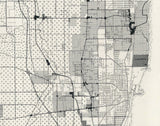 1959 Map of Lake County Illinois
