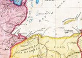 1856 Map of Central America
