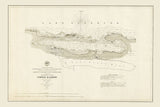 1865 Nautical Chart of Copper Harbor Lake Superior