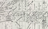 1872 Map of Houston Township Adams County Illinois