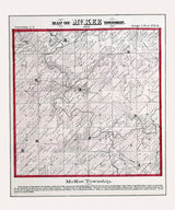 1872 Map of McKee Township Adams County Illinois