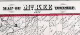 1872 Map of McKee Township Adams County Illinois
