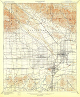 1901 Topo Map of San Bernardino California