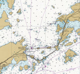 1998 Nautical Map of Border Lakes Minnesota Rainy Lake