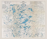 1920 Map of Ottertail County Minnesota