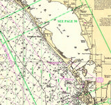 1996 Nautical Chart Map of Sarasota Bay Florida Region