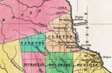 1843 Map of Iowa